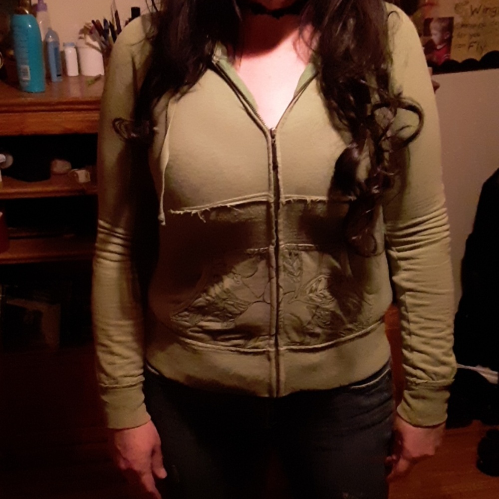Zip up hoodie